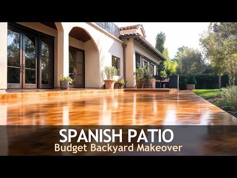 The IMPOSSIBLE $300 Spanish Patio Makeover Challenge! (Budget DIY)