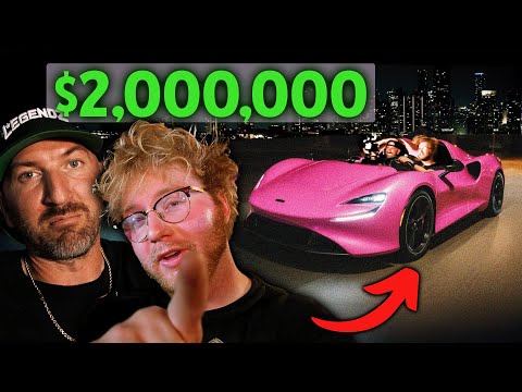 HE GAVE ME THE KEYS TO HIS $2,000,000 *PINK* MCLAREN ELVA