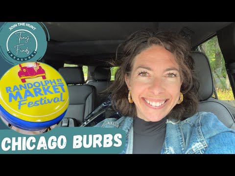 Antique Market Shopping - Chicago Burbs! Gouache Art?!