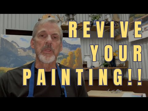 Using Glazes and Scumbles to Fix Your Landscape Painting