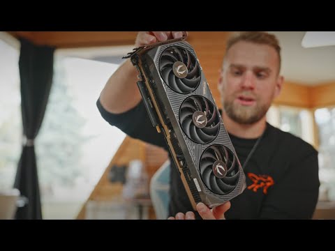 Видеокарта RTX 5080 ZOTAC GAMING за 118 000 рублей в DNS