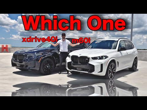 2025 BMW X5 Xdrive40i vs X5 m60i Which One is Better | All Specs &Test Drive
