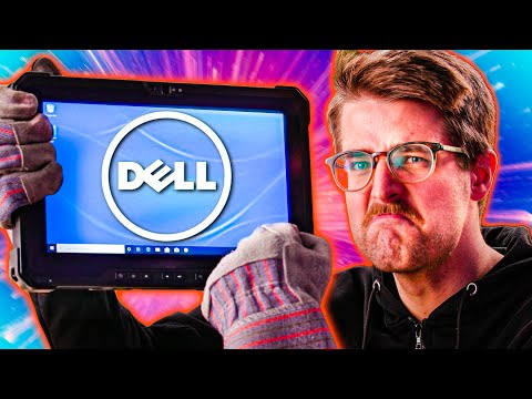 Try to break this tablet. I DARE you - Dell Latitude Rugged Tablet