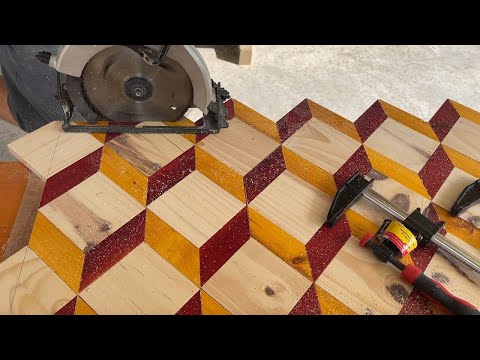 The Most Perfect Woodworking Project Ever // Unique Ideas With Special 3D Effects