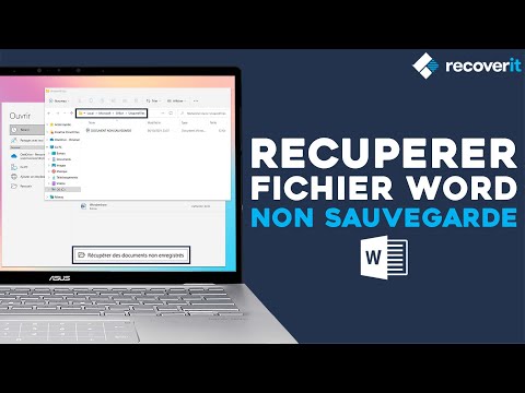 Comment récupérer un fichier Word non sauvegardé sur Windows ?