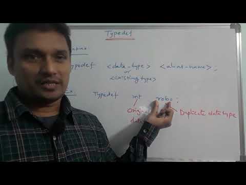 typedef in C Language | typedef declaration for primitive data types in c | C Tutorial | in telugu