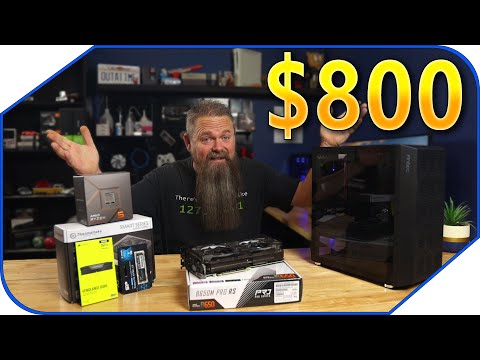 Building A Budget MID Tier Gaming PC!