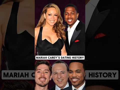 Mariah Carey: All her boyfriends 1993-2025 #mariahcarey #christmas #nickcannon #andersonpaak #love