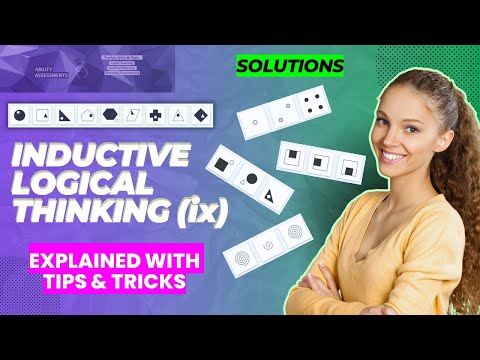 EXPLAINED | Inductive-Logical Thinking Test (ix) AON cut-e Scales | Discover Rules SOLUTIONS & TIPS