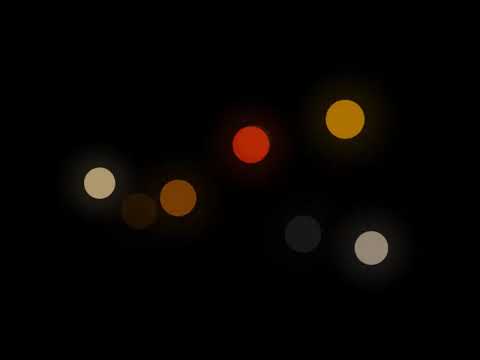 Headlights Bokeh Traffic Red Orange Yellow 4K (No Loops)