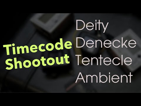 TimeCode Generator Shootout ! Deity TC-1 Vs Denecke Vs Tentecle Vs Ambient