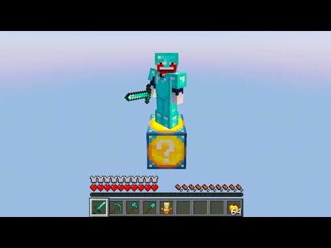 SO ÜBERLEBST DU AUF 1 SOMMER BLOCK (Minecraft)