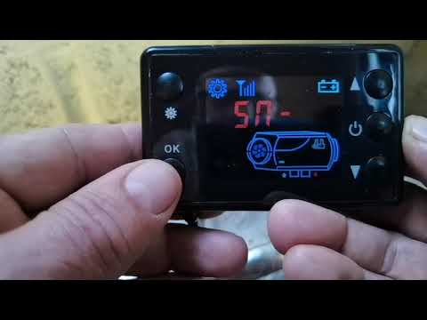 Chinese diesel heater factory default settings