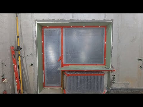 Do-it-yourself drywall slopes. All stages. REDUCING KHRUSHCHEVKA FROM A to Z # 15