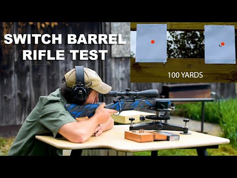 SWITCH BARREL RIFLE TEST