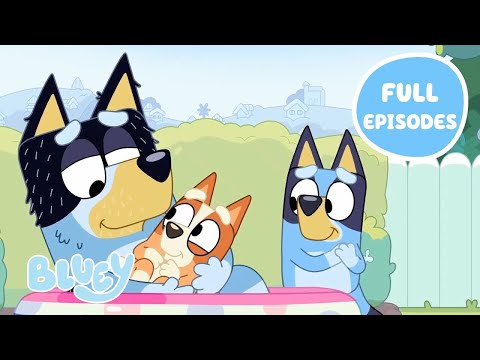 Bluey FULL Episodes Seasons 1 - 3 π | Featuring Dad Baby, Faceytalk and more! | 2 HOURS | Bluey