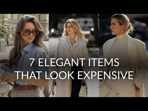 7 old money items that make you look expensive and elegant