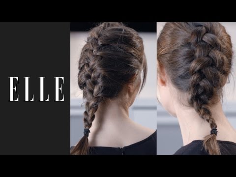 African braid VS Dutch braid┃ELLE Coiffure