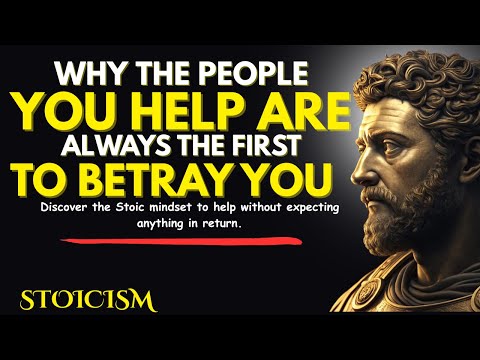 Why the People You Help Are Always the First to Betray You - Stoic Philosophy