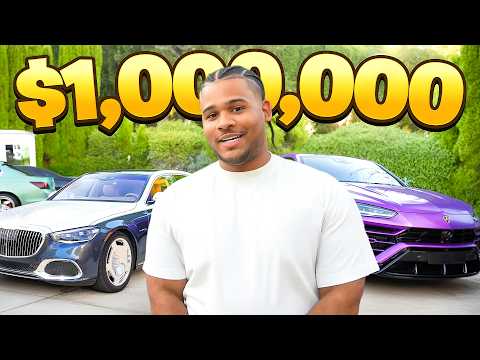 Inside Fanum's $1,000,000 Car Collection!