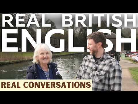 Real British English Conversations in a Beautiful Village (with Subtitles)
