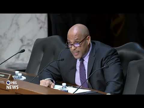 WATCH: Sen. Booker questions Patel in confirmation hearing