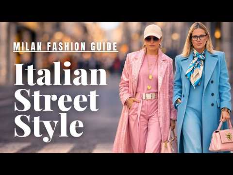Viral Italian Street Style | How Fashionistas Dress This Spring – Luxury Outfit Inspiration | Milan
