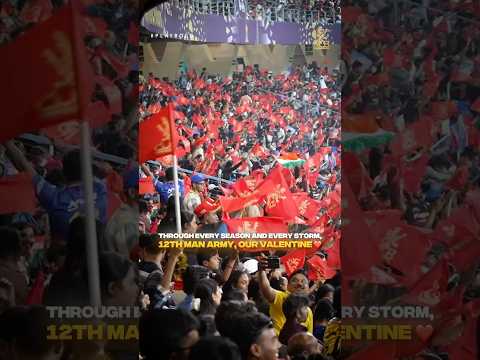 You’re our forever, 12th Man Army! ❤️| #ValentinesDay | RCB