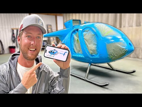 Starting a $30,000 Paint Job On Our South American Helicopter!!!