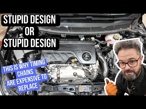 VAUXHALL 1.6CDTI TIMING CHAIN THIS MAY HELP YOU UNDERSTAND WHY IT'S AN EXPENSIVE REPAIR!!!!!!