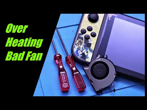 Easy Nintendo Switch fan replacement and overheating fix.