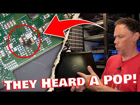 Laptop Destroyed After Loud Pop, Which Made Saving It That Much Harder