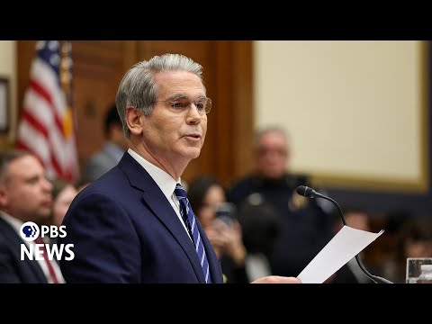 WATCH LIVE: Bessent testifies on U.S. financial stability in Senate hearing