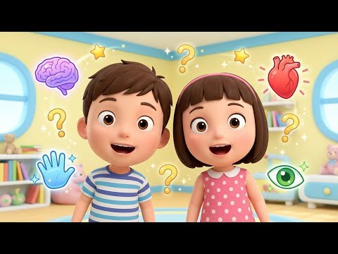 Did You Know?  Fun Facts About the Body for Kids | Learn Body Parts Easily!