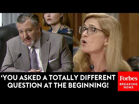 Ted Cruz And Samantha Power Clash Over His Questions About U.S. Aid To Gaza Getting Into Hamas Hands
