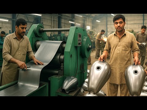 Most Intelligent Skills | ￼Motorcycle Fuel Tank Manufacturing Process | Mass production Process