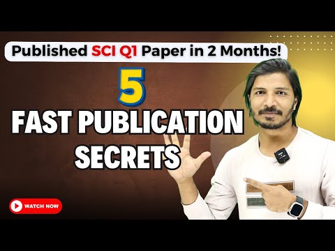 Watch This and Publish Your Research Paper Quickly in 2025 | Fast and Free Scopus and SCI Journals