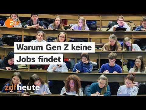 Vom Hörsaal in die Arbeitslosigkeit - deshalb ist die Jobsuche oft so schwierig | ZDF Länderspiegel
