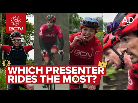 Which GCN Presenter Actually Rides The Most? | Strava Group Challenge