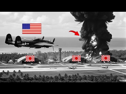 Japanese Couldn't Believe One P-61 Was Hunting Them — Until 4 Bombers Disappeared in 80 Minutes