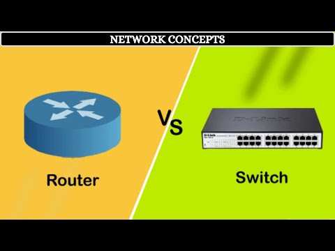 Router vs Switch | Networking Devices | Full Concept | Theory & Practical | [ தமிழில் ]