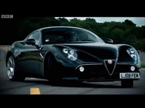 Can a car be art? - Alfa Romeo 8C - Top Gear - BBC