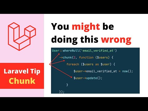 Laravel Chunking - You Might Be Doing This Wrong - Problem and Solution