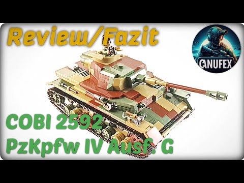 Detailstark und genial zu bauen: COBI Pz.Kpfw. IV Ausf. G (2592) im Review