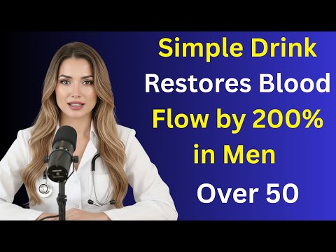 This Simple Drink Restores Blood Flow by 200% in Men Over 50 (No Pills) | Dr. Emily Carter