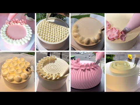 DID YOU KNOW THESE PIPING TRICKS? Nozzle Design for a CAKE ! 💫❣️