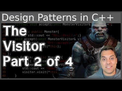 C++ Visitor Design Pattern - Part 2 of 4 - Object Oriented Hierarchies
