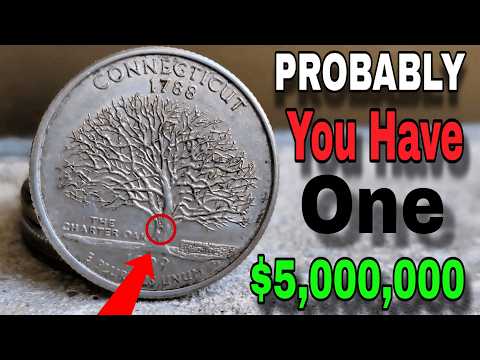 Top 20 Valuable State Quarters Worth Over $450,000 – Check Your Change NOW!
