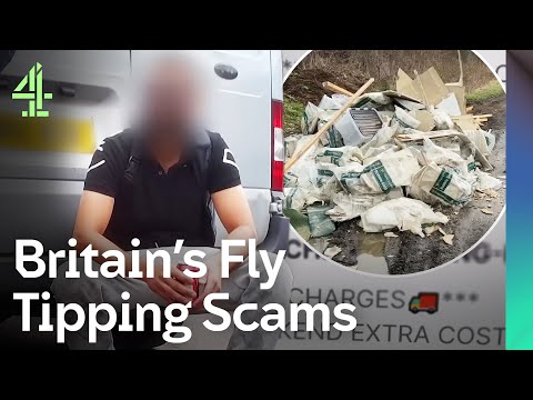 Britain's Illegal Fly Tipping Gangs - Exposed | Dispatches | Channel 4 Documentaries