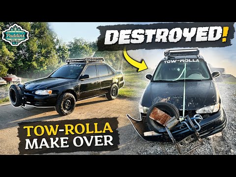 The Tow-rolla gets much need attention... MAINTENANCE and a MAKE OVER!